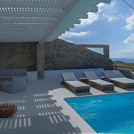 Hermes- Private Pool Amazing View Villa Mykonos Town